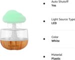 Rain Cloud Night Light Humidifier with Raining Water Drop Sound Oil Diffuser for Bedroom - Image 6