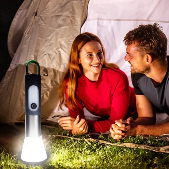ALLYES LED Rechargeable Flashlight (Zoomable, 4 Modes, Tactical, IP65 Waterproof, Type‑C) - Image 7