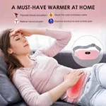 Period Pain Relief Waist Belt Heating Pad Device - Image 4