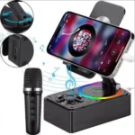 K98 Rotating Foldable Cell Phone Stand with Bluetooth Speaker - Image 7