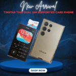 Tinstar T666 Dual sim supported Card phone Golden color - Image 4