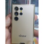 Tinstar T666 Dual sim supported Card phone Golden color - Image 6