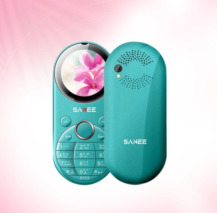 Sanee S113 Dual Sim Stylish Button Phone (blue) - Image 1