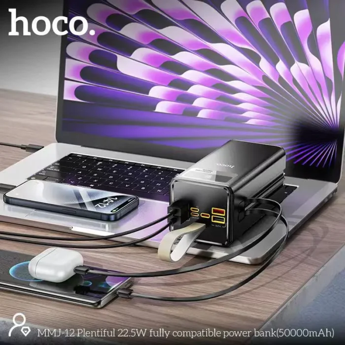 Hoco MMJ‑12 50000mAh 22.5W Fast Charging Power Bank - Image 6