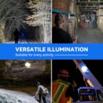 ALLYES LED Rechargeable Flashlight (Zoomable, 4 Modes, Tactical, IP65 Waterproof, Type‑C) - Image 6