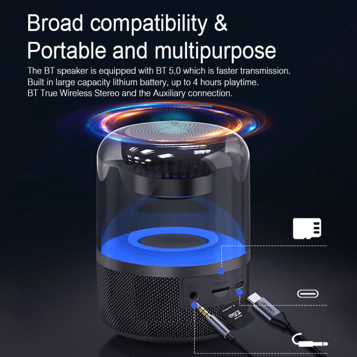 Z5 RGB MINI RGB PORTABLE WIRELESS BLUETOOTH SPEAKER - Image 2