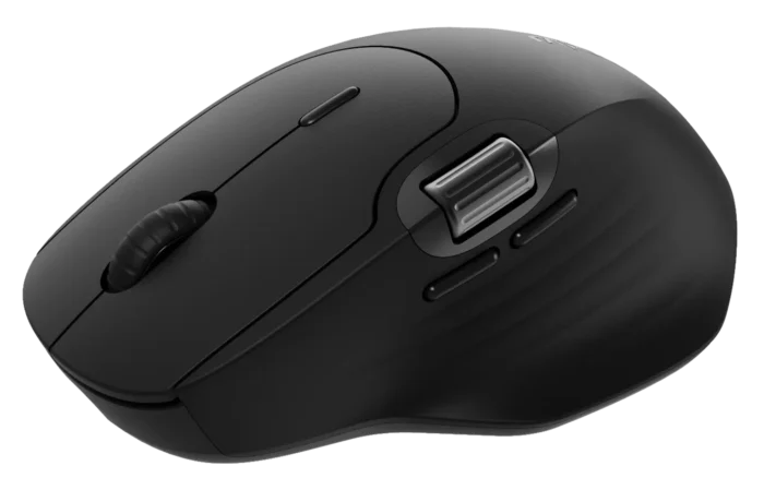 Rapoo MT560TM Multi-Mode Wireless Ergonomic Mouse – Black - Image 4