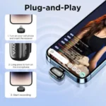 BOYA mini-16 The World's Tiniest Wireless Microphone (1RX, 1TX) for IOS Device's - Image 4