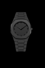 D1 Milano Polycarbon Arabic Watch – Black