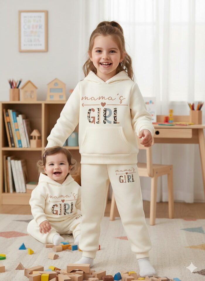 Elegant Stylish Baby Hoodie Set - Image 1