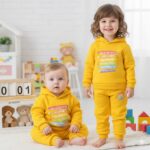 Elegant Stylish Baby Hoodie Set