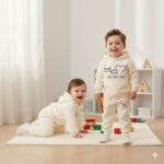 Elegant Stylish Baby Hoodie Set