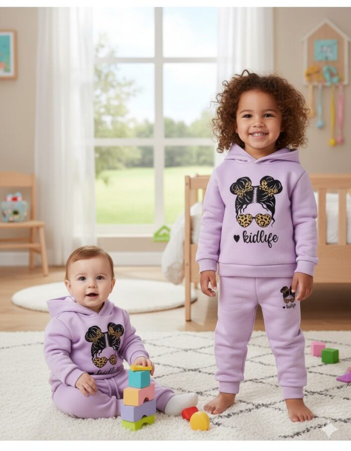 Elegant Stylish Baby Hoodie Set - Image 1