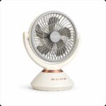 New Jy super jy-2570 Rechargeable Portable Table Fan 6 Battery