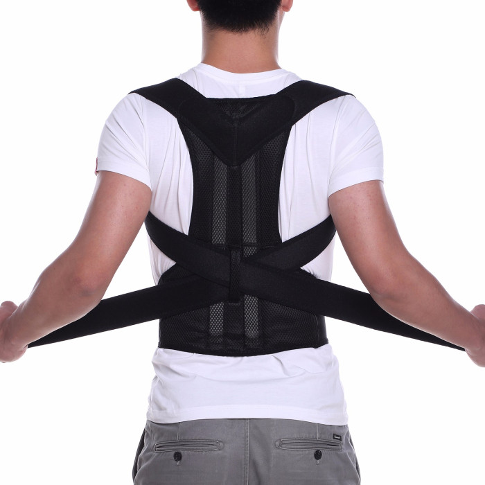 product_image_10089 Back Support Belt with Fully Adjustable Straps Relief Lower & Upper Back Pain - Image 3