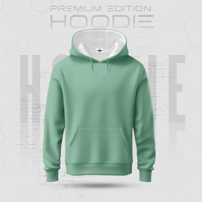 Stylish Premium Quality Solid Color Hoodie - Image 1