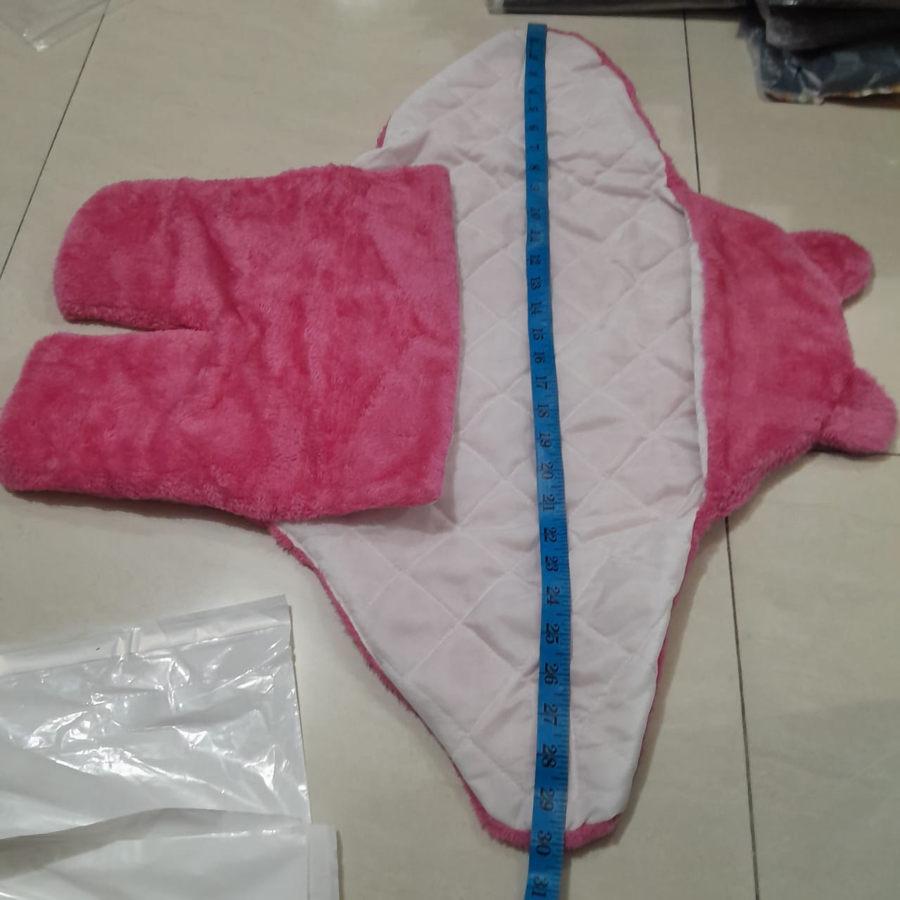 product_image_10360 Baby Sleeping Bag Ultra-Soft Fluffy Fleece Newborn Receiving Blanket Infant Boys Girls Clothe Sleeping Nursery Wrap Swaddle - Image 8