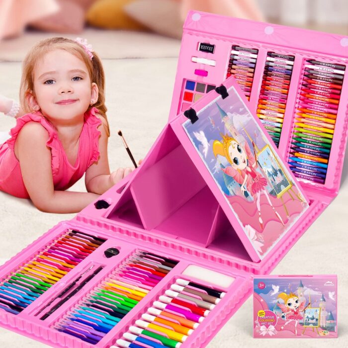 Drawing Art Set Painting For Kids Box Artist -208 Pcs - Image 1