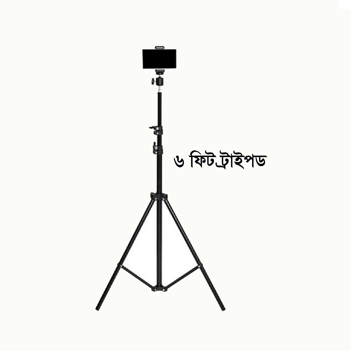product_image_1771 6 Fit Tripod Stand +10" Ring Light + K8 Microphone - Image 5