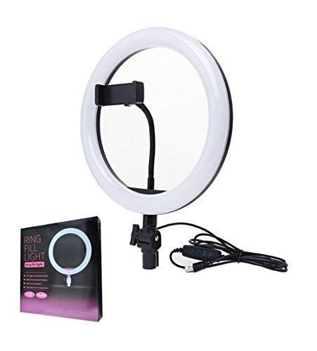product_image_1772 6 Fit Tripod Stand +10" Ring Light + K8 Microphone - Image 2
