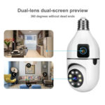 V380 SQ002 3MP Bulb Camera Wi-Fi IP Camera - Image 4