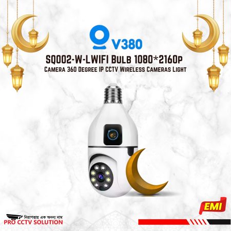 product_image_18581 V380 SQ002 3MP Bulb Camera Wi-Fi IP Camera - Image 3