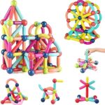Big Size Magnetic Building Blocks Kid Toy Set Montessori Educational Magnetic Stick Building Bricks Construction Funny Toy Gift - Image 2