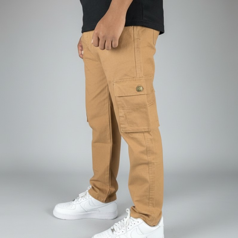 product_image_22885 Men’s Twill 6 Pocket Pants — Slim Fit, Fashionable Design - Image 3