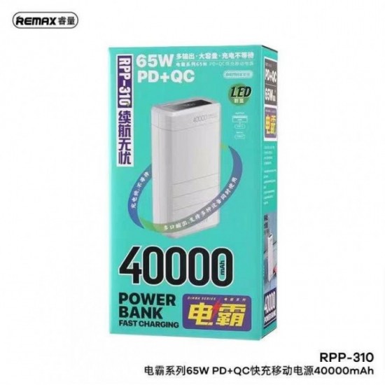product_image_22932 Remax RPP-310 Dinba Series 65W PD+QC Fast Charging Power Bank Price In Bangladesh - Image 7