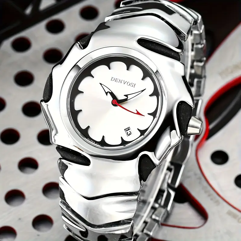 product_image_23063 DENVOSI Premium Metal Watch – Bold Design (Silver Dial) - Image 2