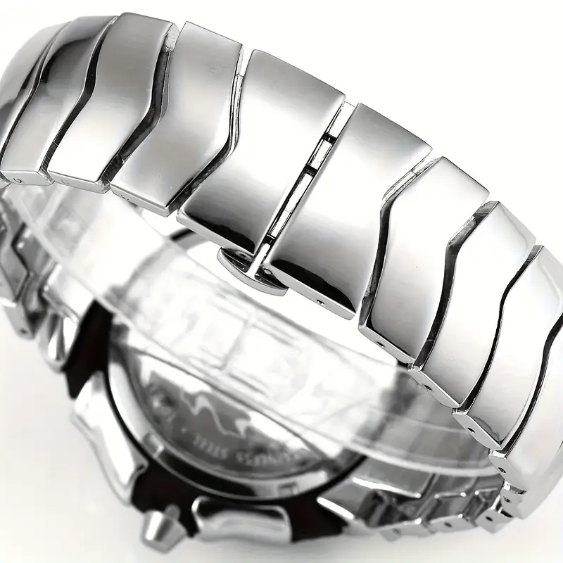 product_image_23064 DENVOSI Premium Metal Watch – Bold Design (Silver Dial) - Image 3
