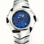 DENVOSI Premium Metal Watch – Bold Design (Blue Dial)