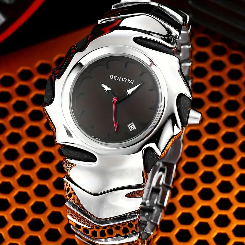product_image_23079 DENVOSI Premium Metal Watch – Bold Design (Black Dial) - Image 4