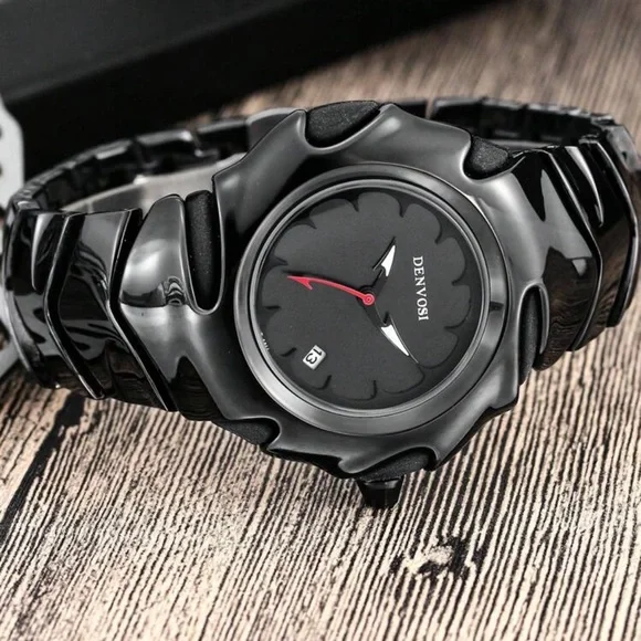 product_image_23083 DENVOSI Premium Metal Watch – Bold Design (Full Black ) - Image 3