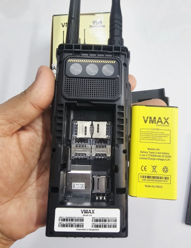 product_image_23093 Vmax V54 Power Bank Mobile Dual Antenna (6200mAh, 4 SIM Supported) - Image 4