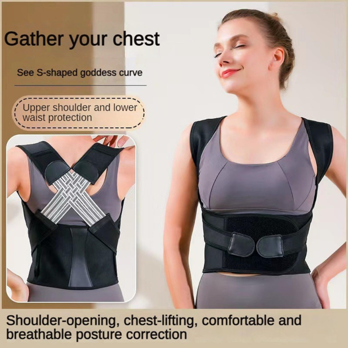 product_image_9952 Premium Adjustable Back Posture Corrector Belt for Women Men - Image 3