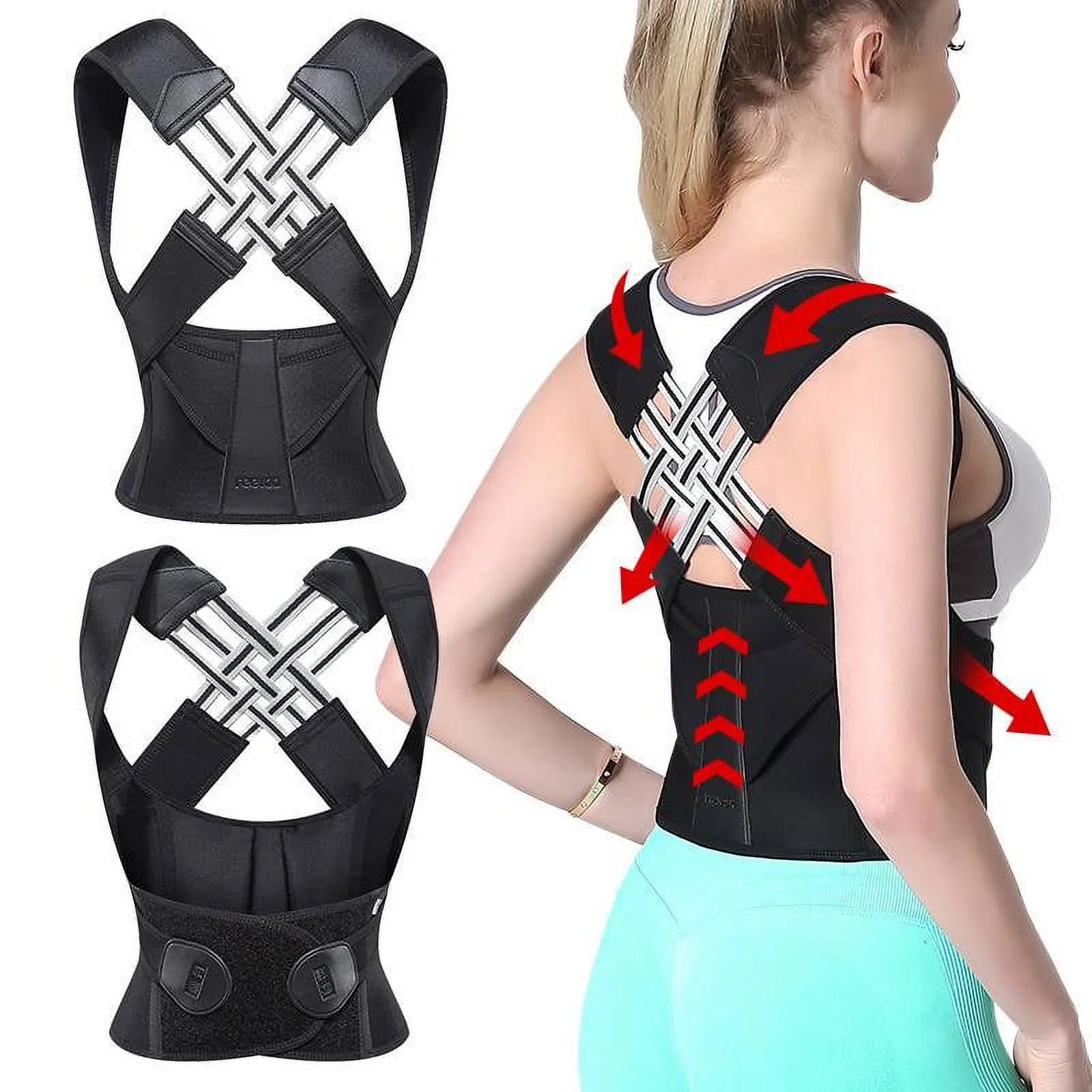 product_image_9956 Premium Adjustable Back Posture Corrector Belt for Women Men - Image 7