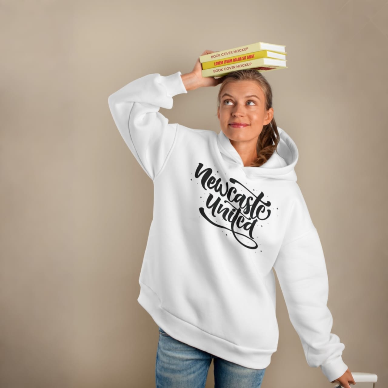 product_image_23587 WarmNest Ladies Hoodie (White) - Image 1
