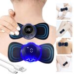 Mini Rechargeable Deep Tissue Therapy Massager SL-720 & Smart Mini Neck Massager Portable Electronic Stick Double Special Combo - Image 4
