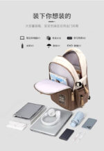 Simple Casual Backpacks (khaki) - Image 4