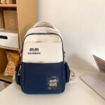 Simple Casual Backpacks (Blue) - Image 3