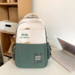 Simple Casual Backpacks (Green) - Image 3