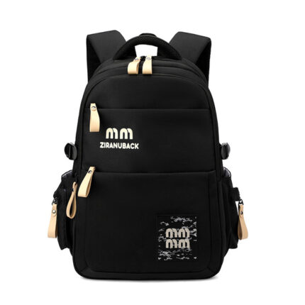 Simple Casual Backpacks (Black)