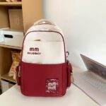 Simple Casual Backpacks (Red) - Image 2