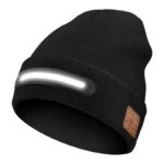 Warm Hat with Bluetooth Music Earphone LED Lights