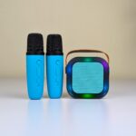 K12 Wireless Portable Speaker With Microphone with 2 mic - Image 5