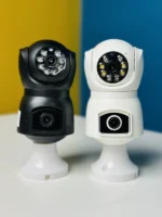 V380 E9 Dual Lens Bulb PTZ IP Camera Price In Bangladesh