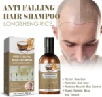 Rice Water Hair Care Shampoo – Hair Fall Control, Dandruff Removal, Volume Boost, Regrowth & Thickening Formula - Image 3