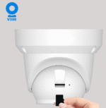 V380 Full HD Q1 360 Degree Wifi Audio ip Security mini Camera night vision indoor Doom 3MP - Image 3