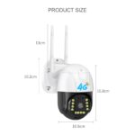 V380 PRO C15X-H 4G SIM Supported WIFI IP Camera 3MP - Image 3